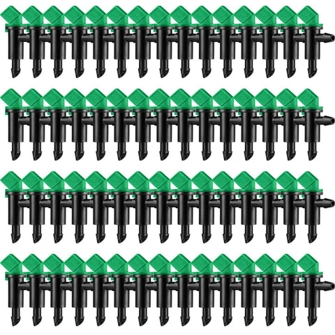 Mudder 60-piece irrigation drip emitter for precise garden watering