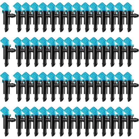 Mudder flag drippers set for efficient garden irrigation for trees and shrubs