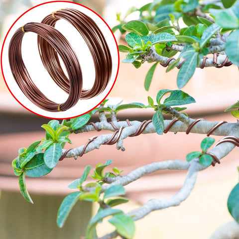 Mudder 160ft total bonsai wire set for versatile training