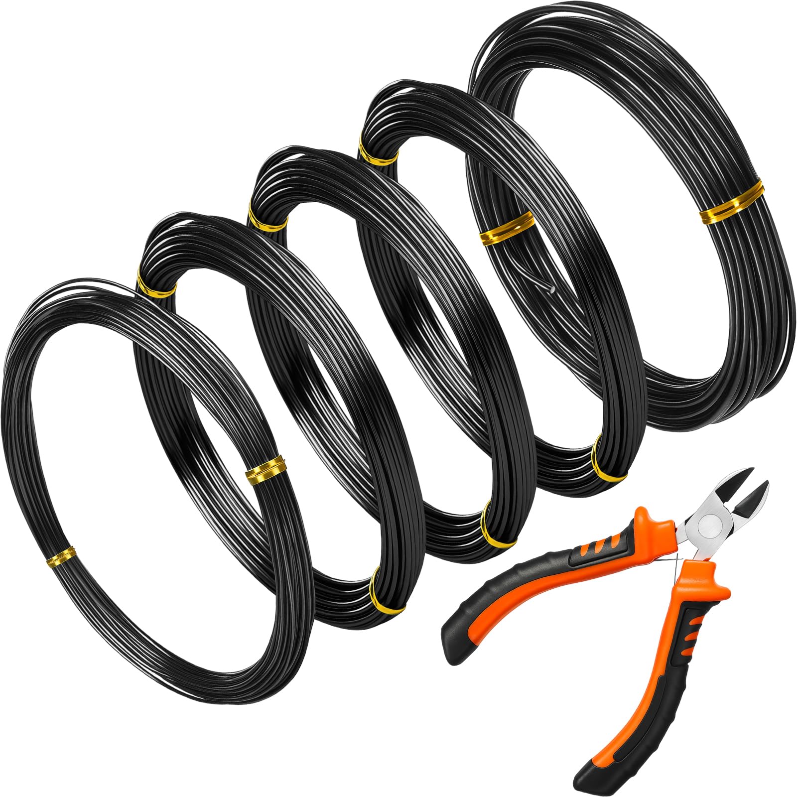 Mudder bonsai wire 1.0mm roll for delicate branch shaping and training.