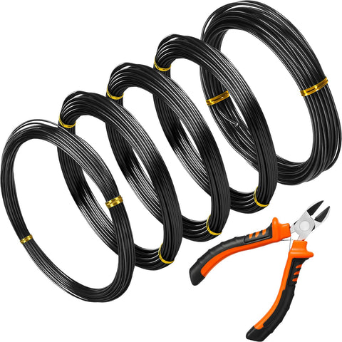 Mudder bonsai wire 1.0mm roll for delicate branch shaping and training.