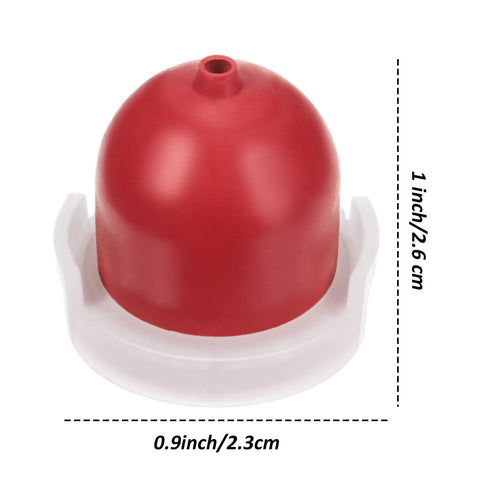 Mudder primer bulb installation demonstrates a simple swap for easy maintenance.