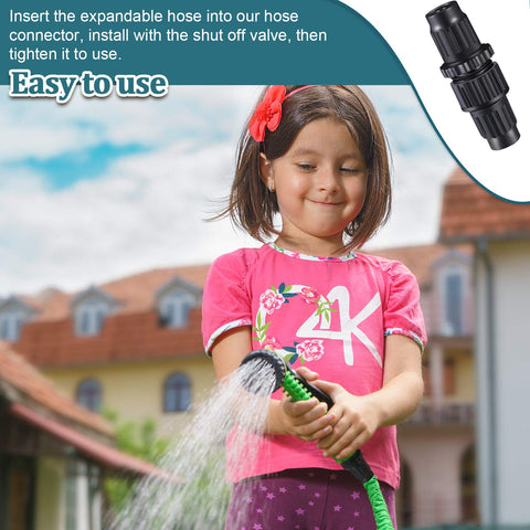 Mudder durable plastic fittings promise long-lasting reliability for garden hoses.