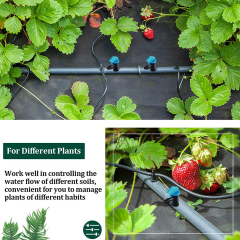 Mudder UV resistant plastic drippers endure outdoor sun