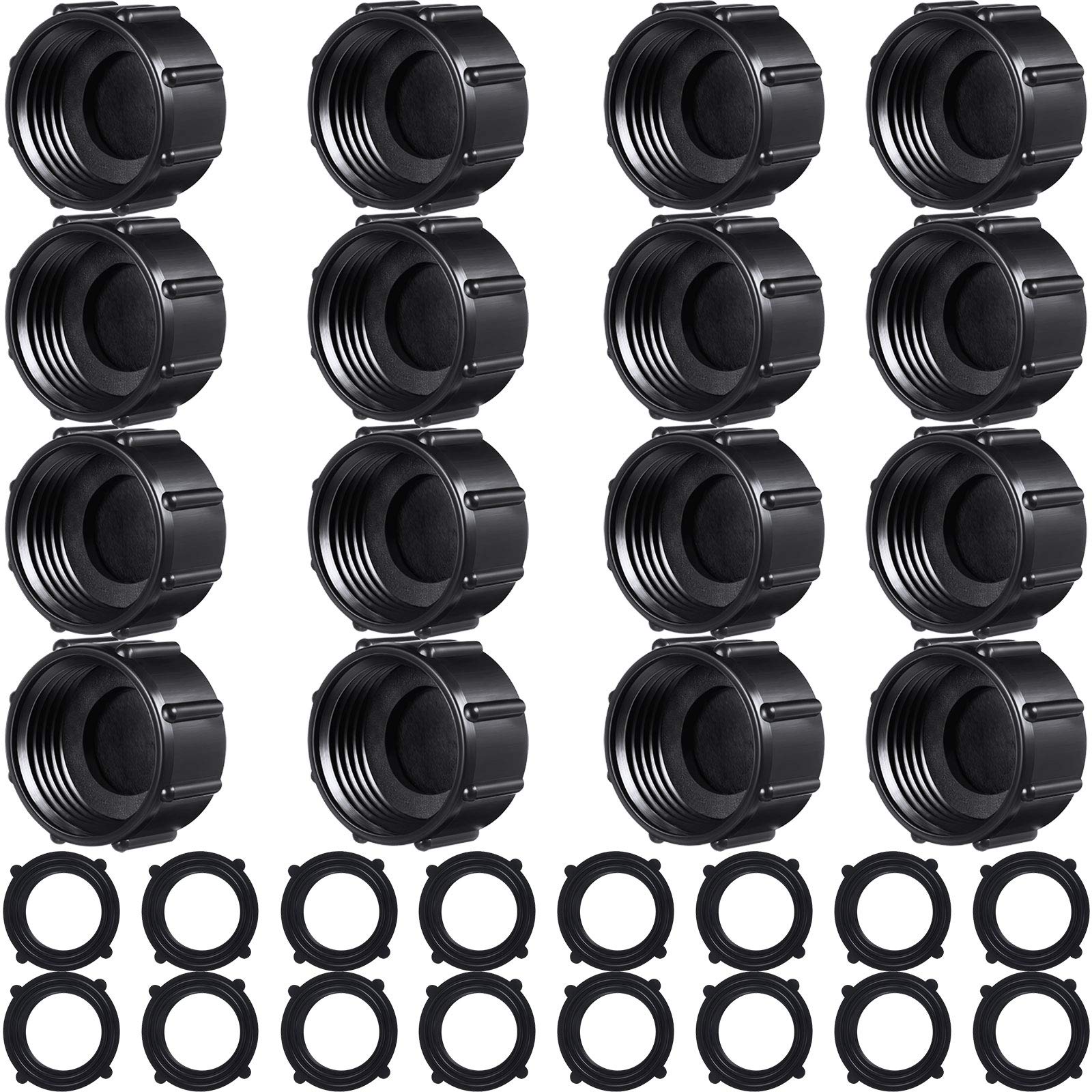 Mudder hose cap set for quick end-cap replacement and leak prevention