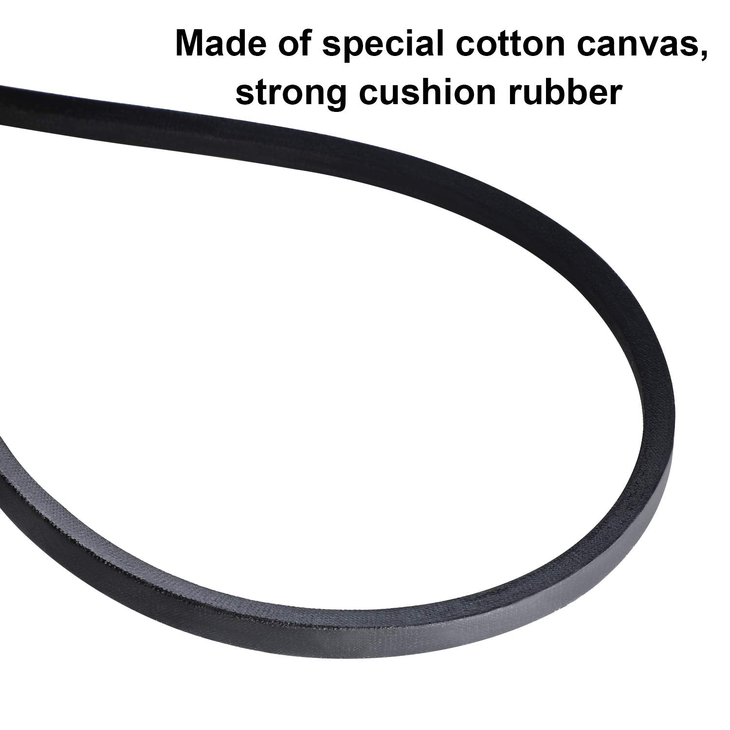 Mudder belt installation guide showing center distance adjustment and alignment tips.