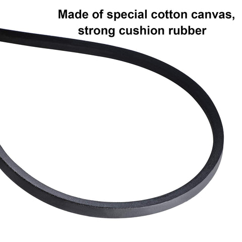 Mudder belt installation guide showing center distance adjustment and alignment tips.