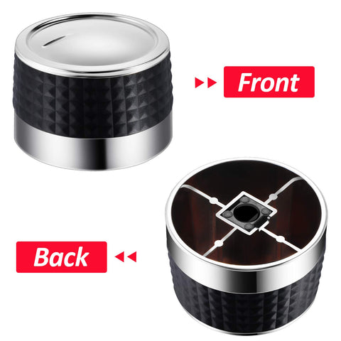 Mudder knob with easy, tool-free installation and grip-friendly design.