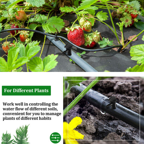 Mudder large-diameter barbed pipes enable steady moisture distribution