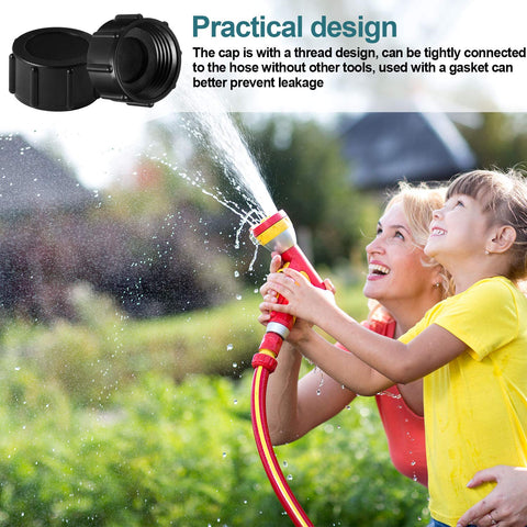 Mudder packaged garden hose caps bundle for ready replacements in busy gardens