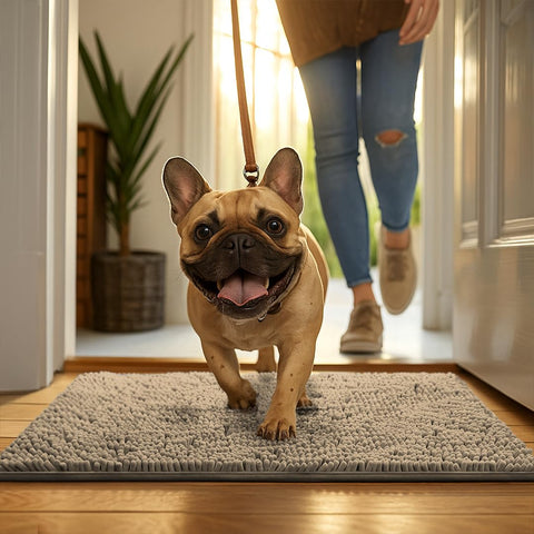 MudGuard Mat measures 24x36 inches for wide entry spaces.