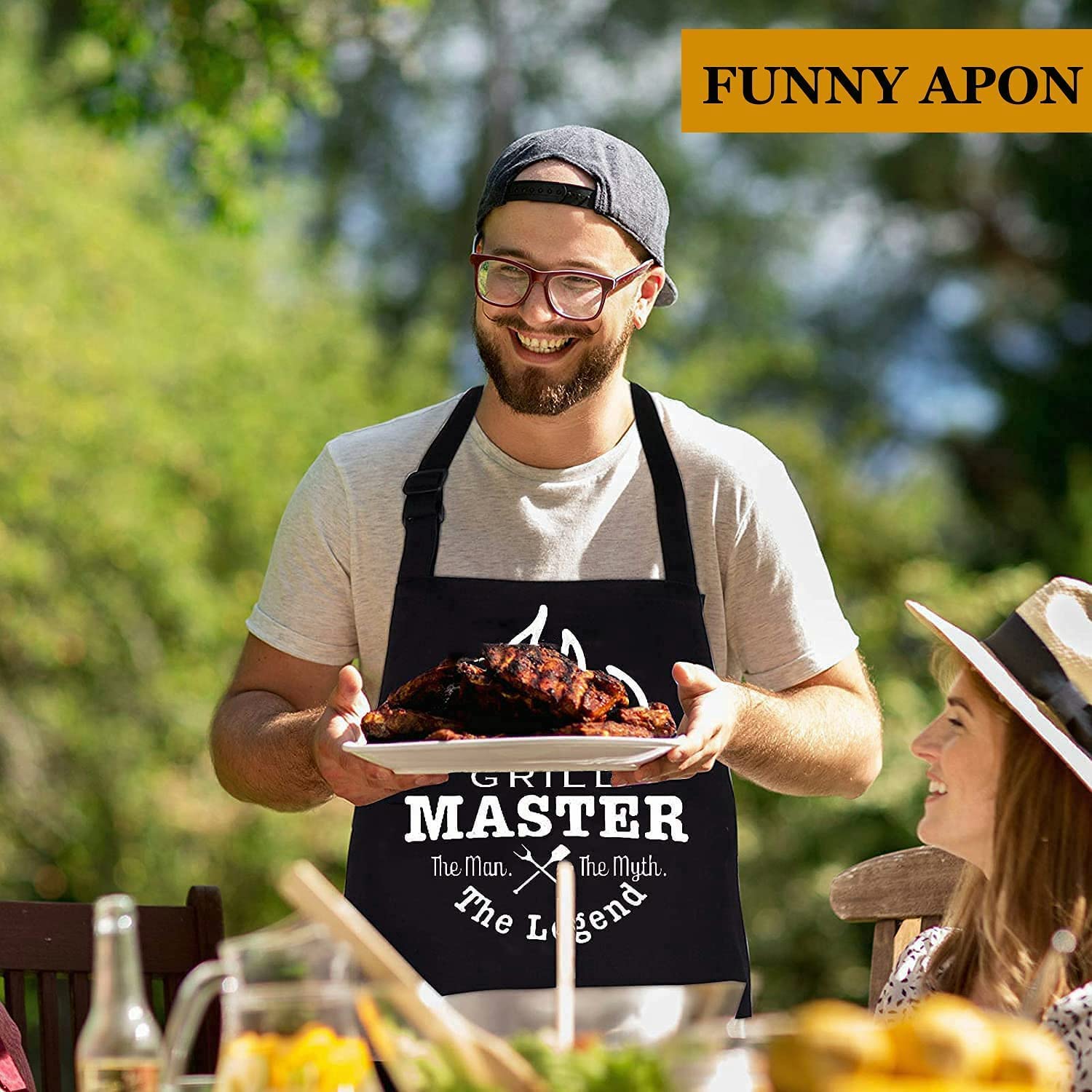 MUJUZE long fork helps steady meat for even cooking