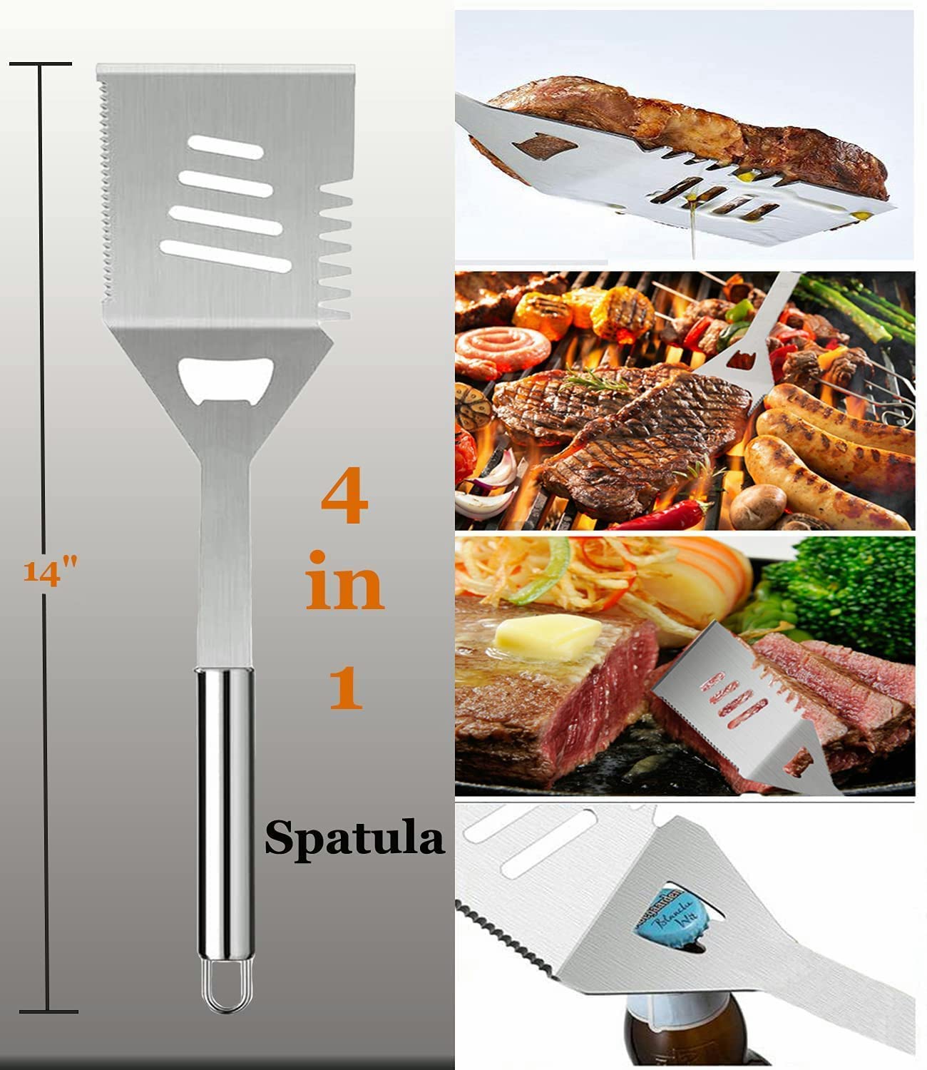 MUJUZE silicone basting brush applies sauce evenly