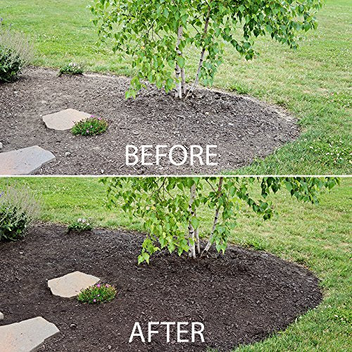 Mulch Worx 2800 sq ft coverage supports large beds