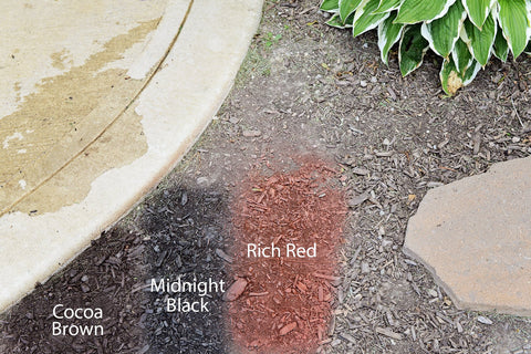 Mulch Worx non-toxic formula safe for plants and pets