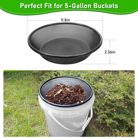 Mulctun sifter with black coating highlighting rust resistance and premium look