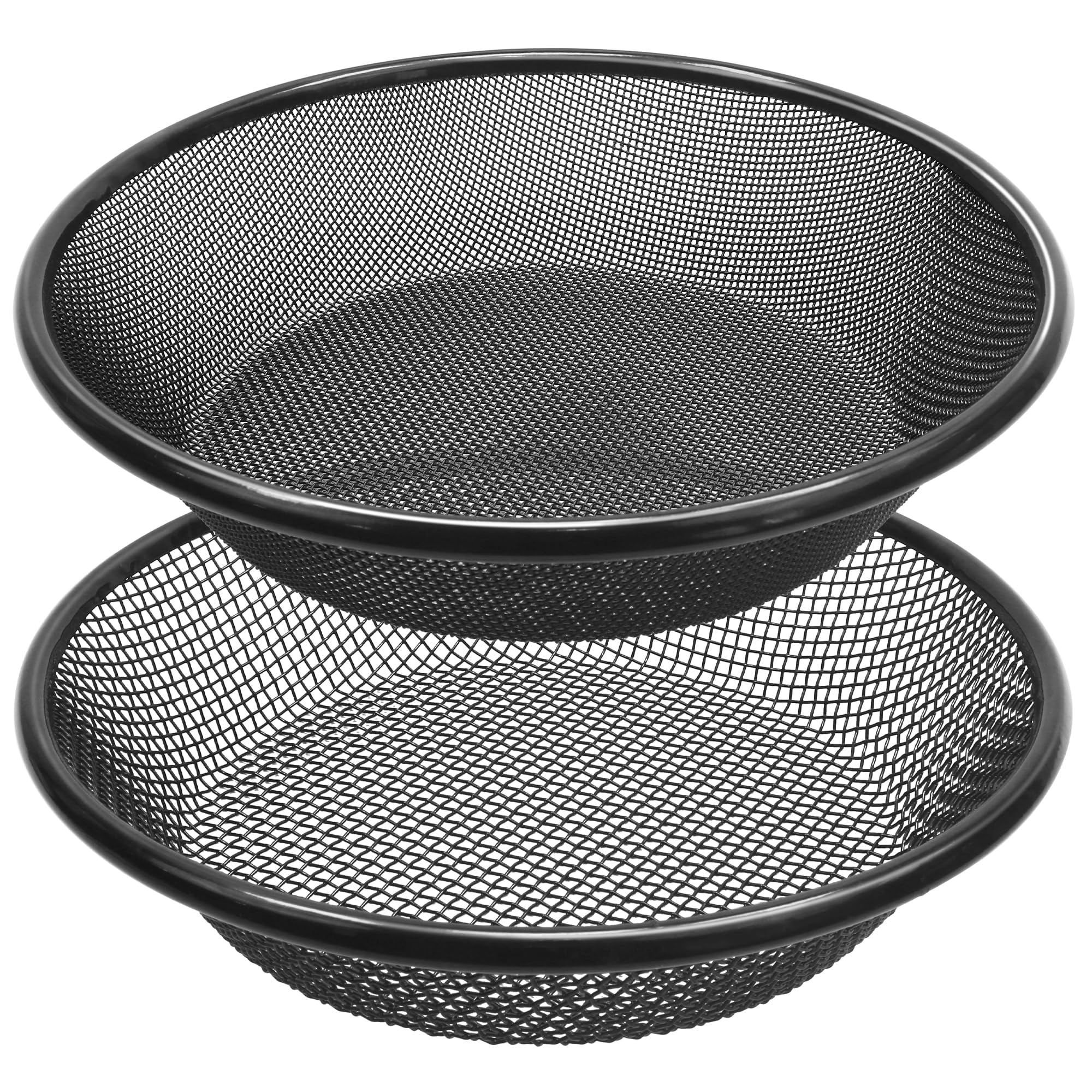 Mulctun soil sifter on 11.8-inch top view for quick 5-gallon bucket sifting