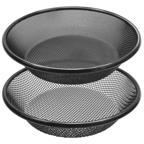 Mulctun soil sifter on 11.8-inch top view for quick 5-gallon bucket sifting