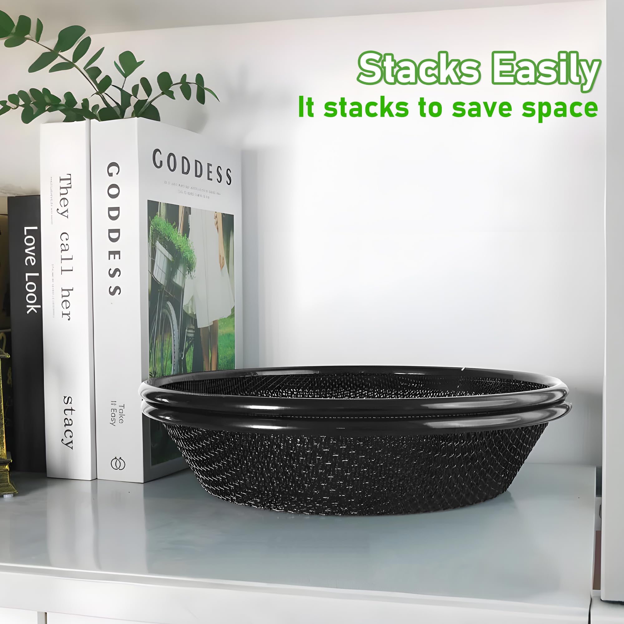 Mulctun soil sifter on 5-gallon bucket illustrating easy setup