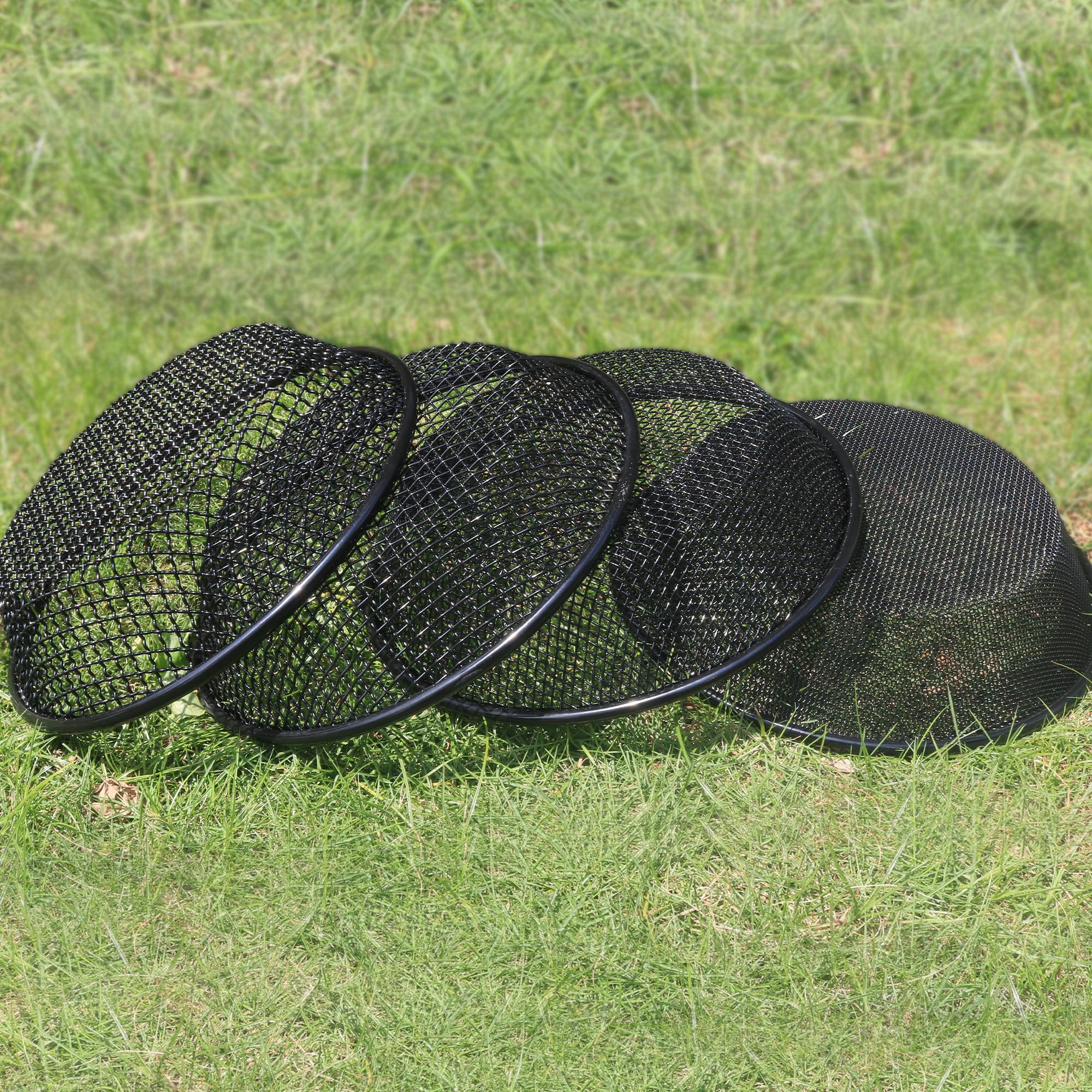 Mulctun stackable soil sifter saving storage space in workshop