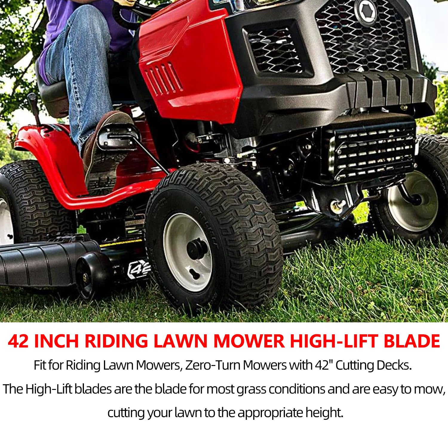 Multisland 6-point center-hole blade improves balance and vibration control.