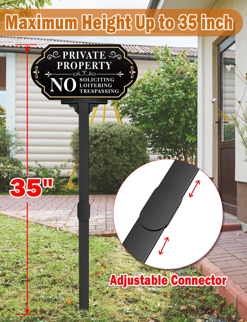 Multiwins aluminum sign designed for all-weather durability and UV resistance.