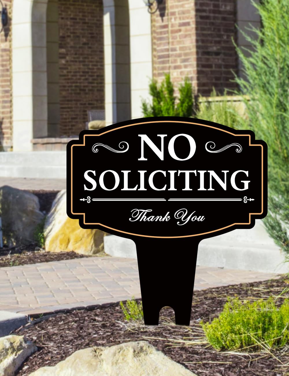 multiwins front-yard sign suitable for porch, garden, or flower beds