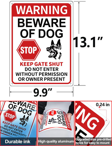 Multiwins yard sign fits gates, fences, and windows