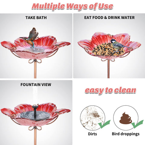MUMTOP rust-proof steel handle ensures lasting outdoor use