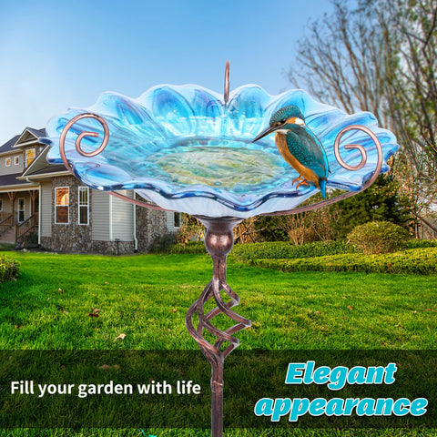 MUMTOP outdoor garden decor adds color and life to yards.