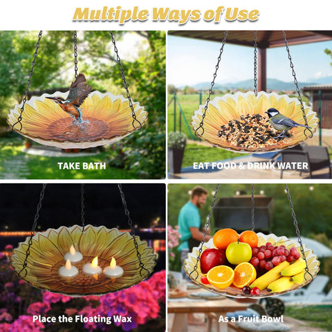 MUMTOP rust-proof steel hanging chain keeps the product durable in all weather.