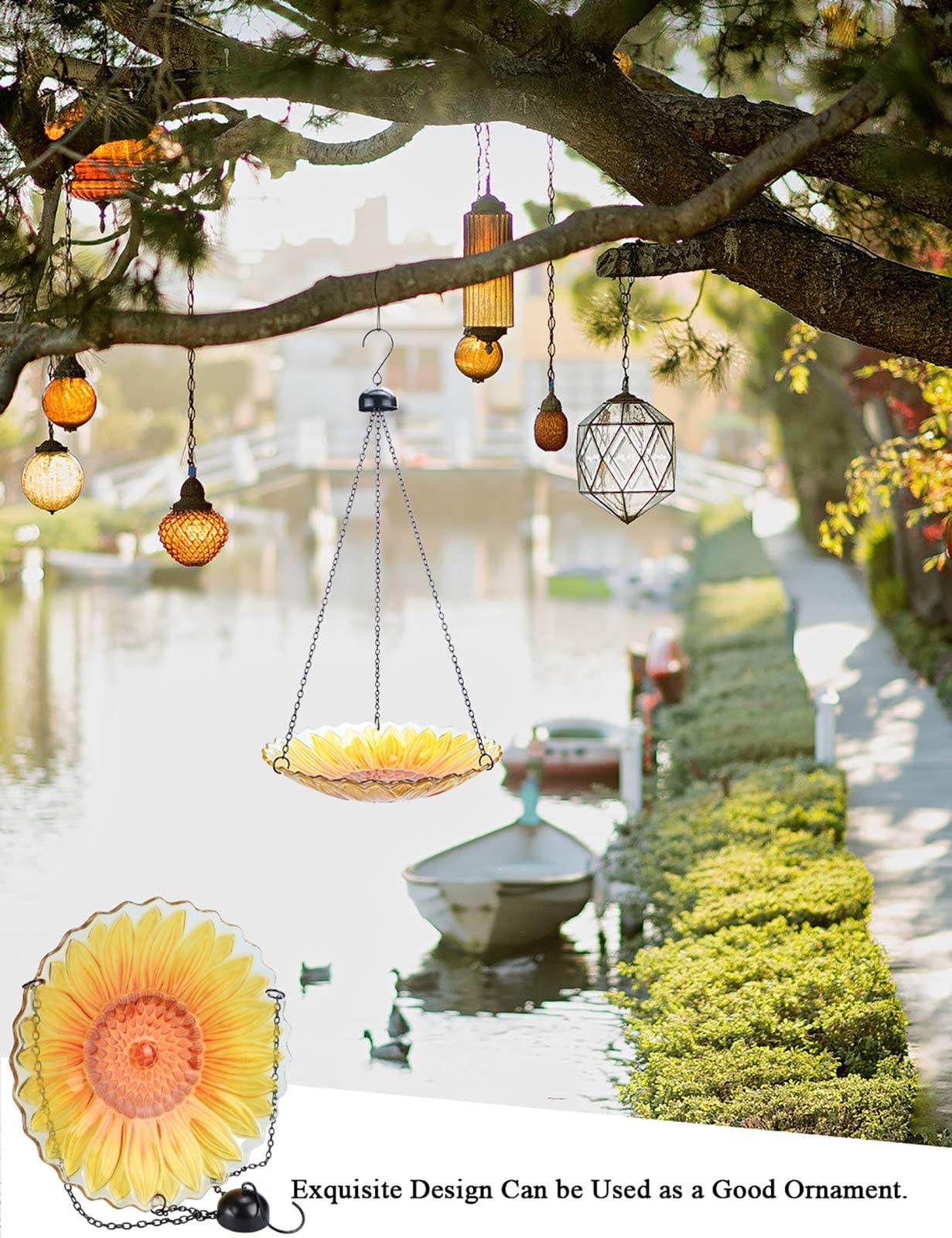 MUMTOP easy-clean design simplifies removing droppings after garden visits.