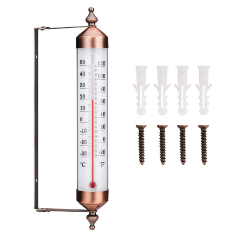 MUMTOP copper-finish steel construction adds outdoor decor and durability