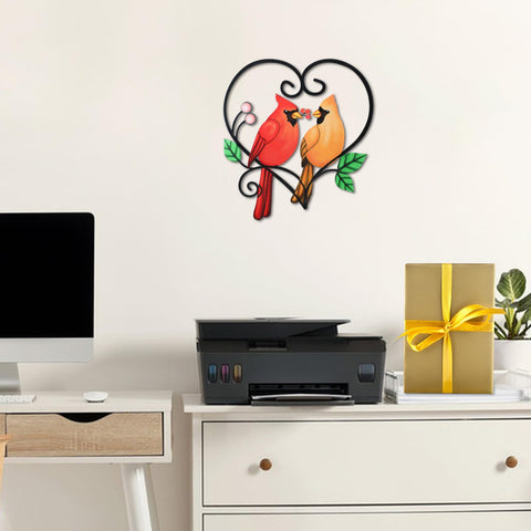 MUMTOP valentines-day gift idea, a charming cardinal wall decor for bird lovers.