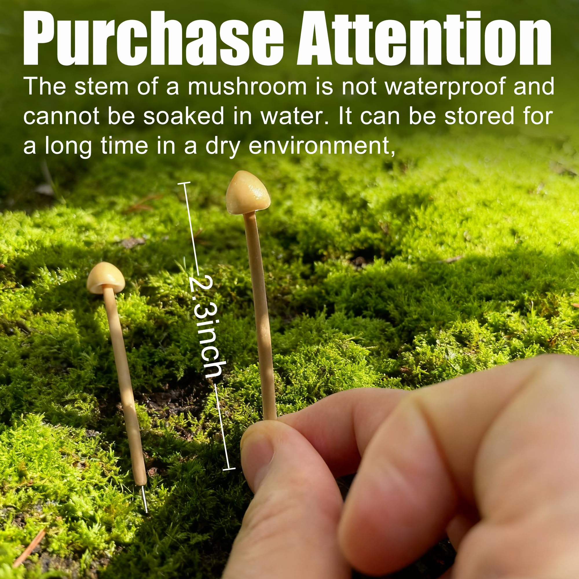 Mumutie fairy garden mushroom figurines add whimsical detail to small landscapes.
