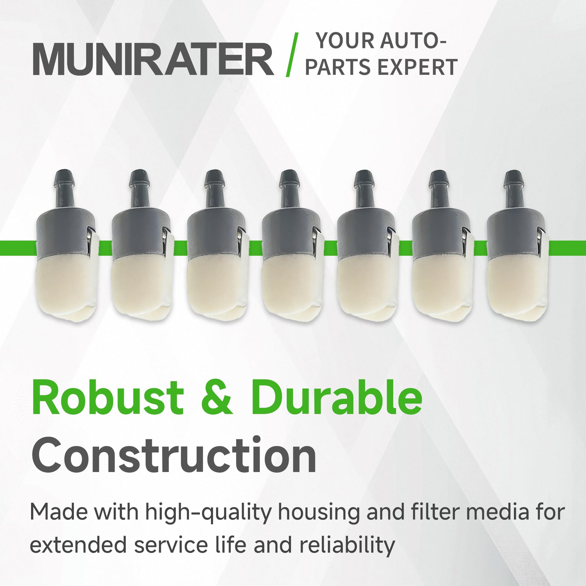 Munirater PB-6000 compatible fuel filter for dependable filtration