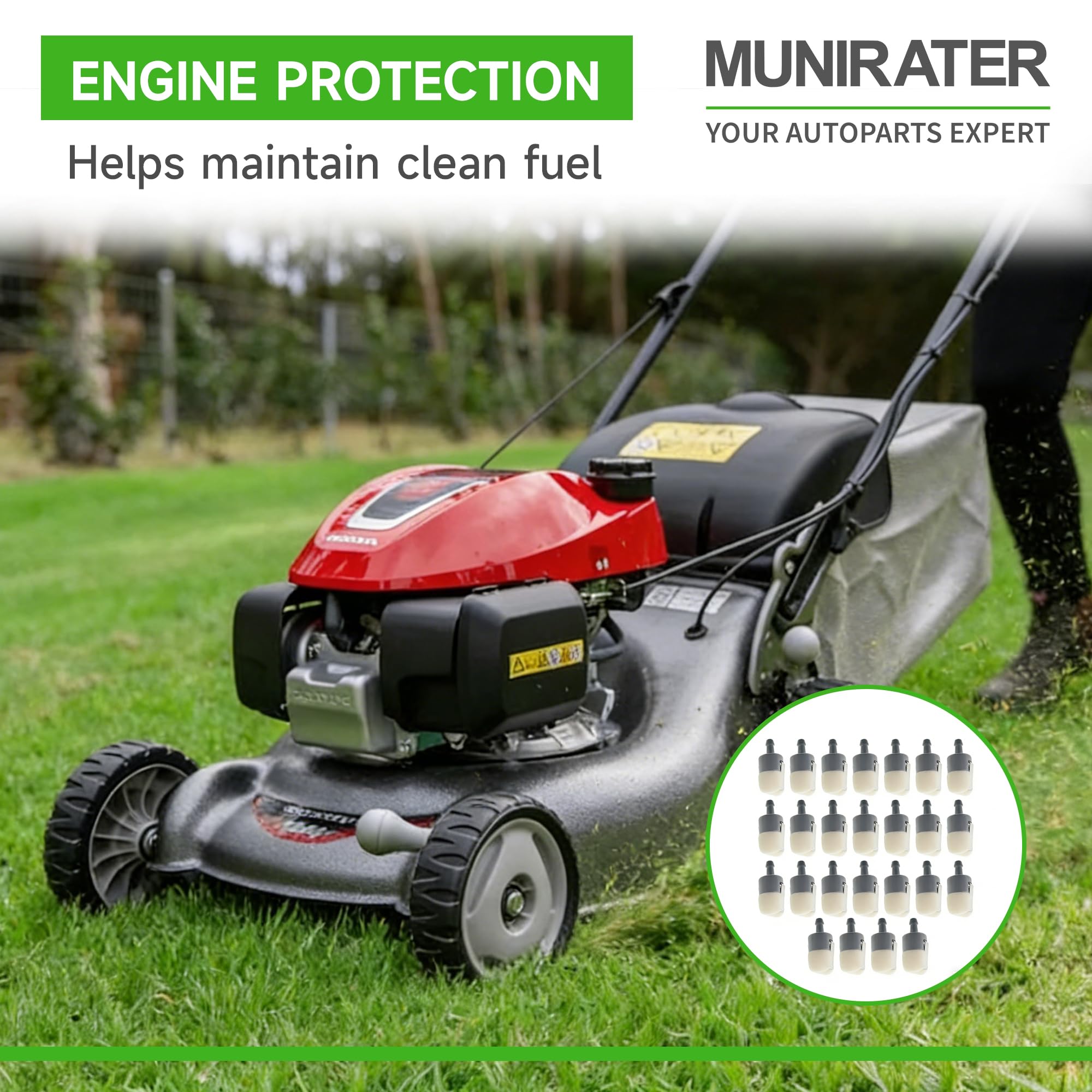 Munirater SRM-3100 compatible fuel filter for steady performance