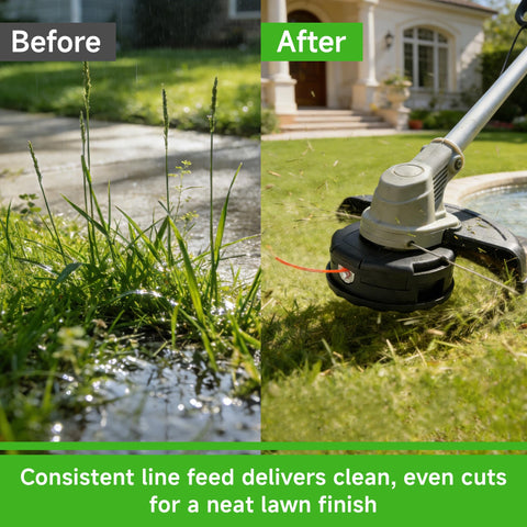Munirater replacement trimmer head for Echo SRM225/SRM230 offering versatile compatibility.