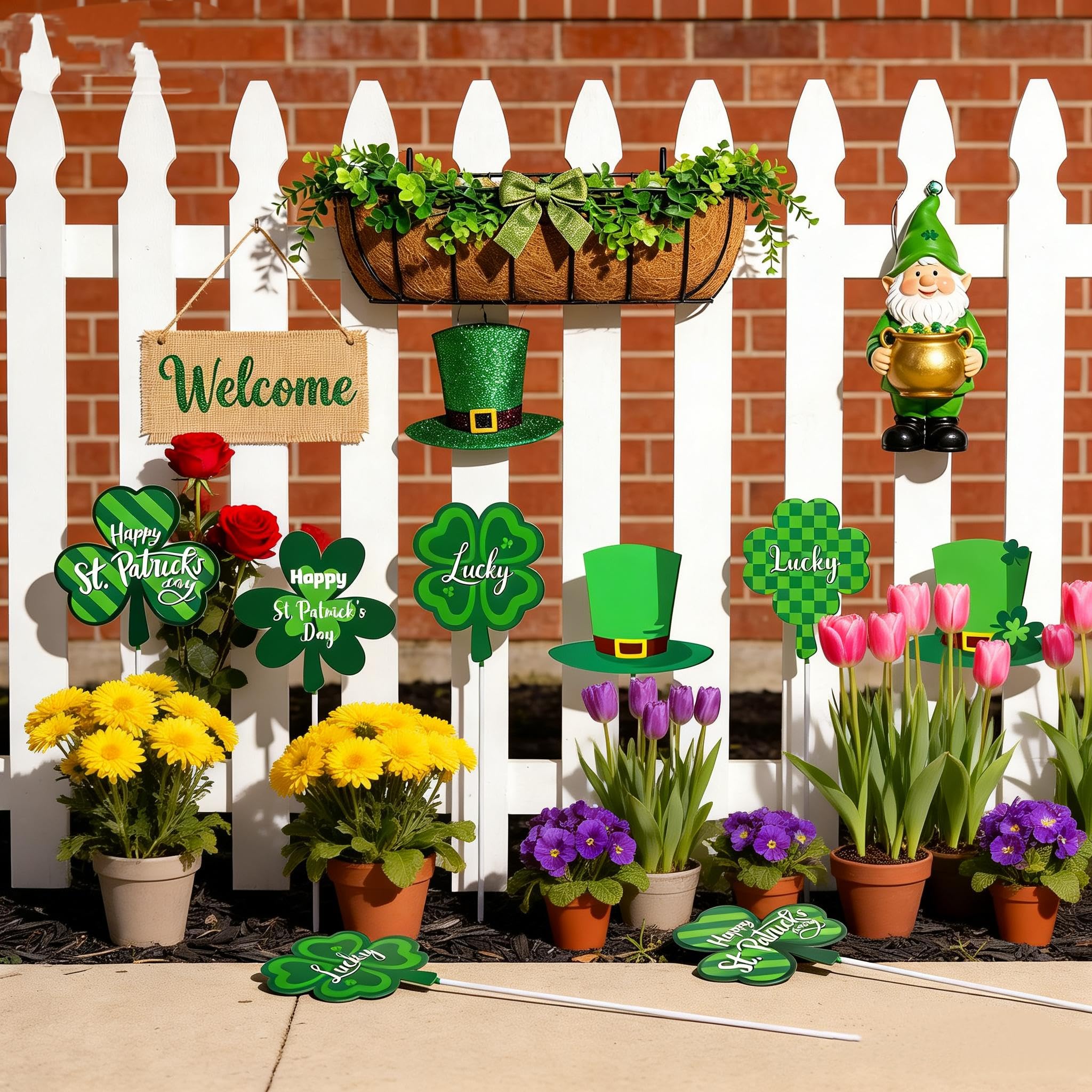 MUOUAKATE ready-to-use stake installs quickly for instant holiday flair.
