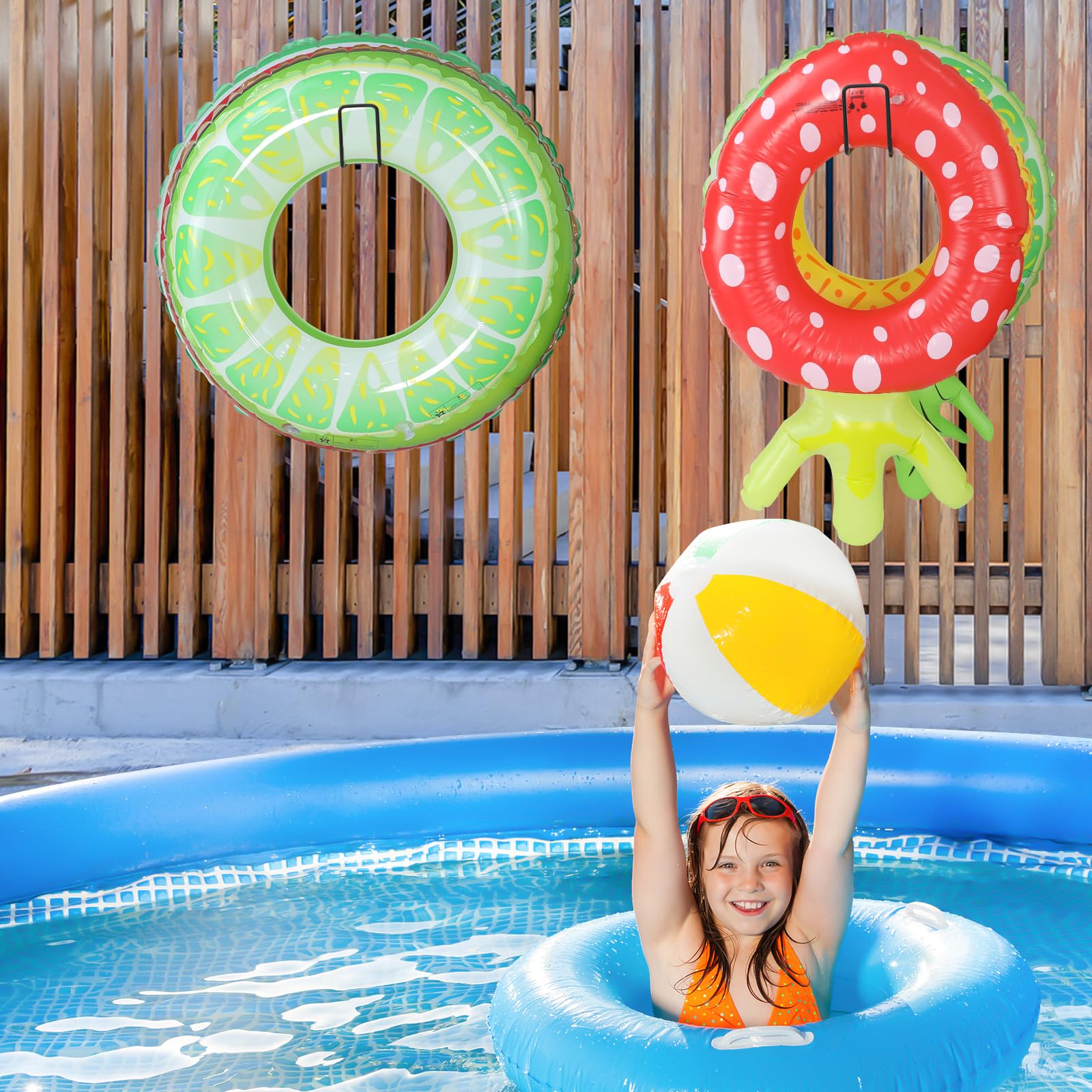 MUOUAKATE rust-resistant coating endures outdoor use around the pool area.