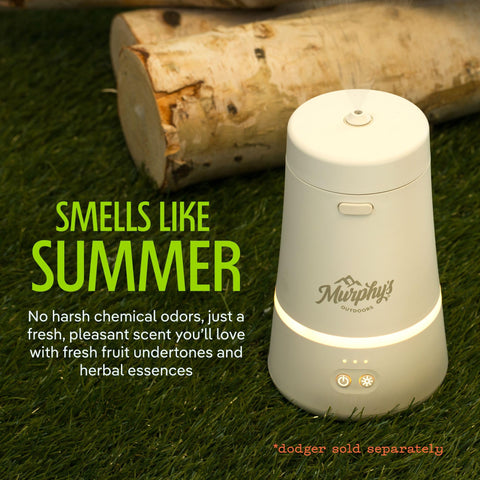 Murphy's Naturals eco-friendly packaging shown for outdoor protection