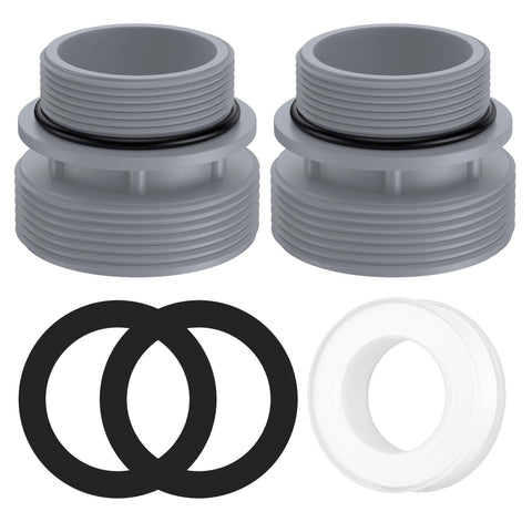 MUSCCCM 4560 hose adapter connects 40 mm to 1-1/2 inch for secure filtration.