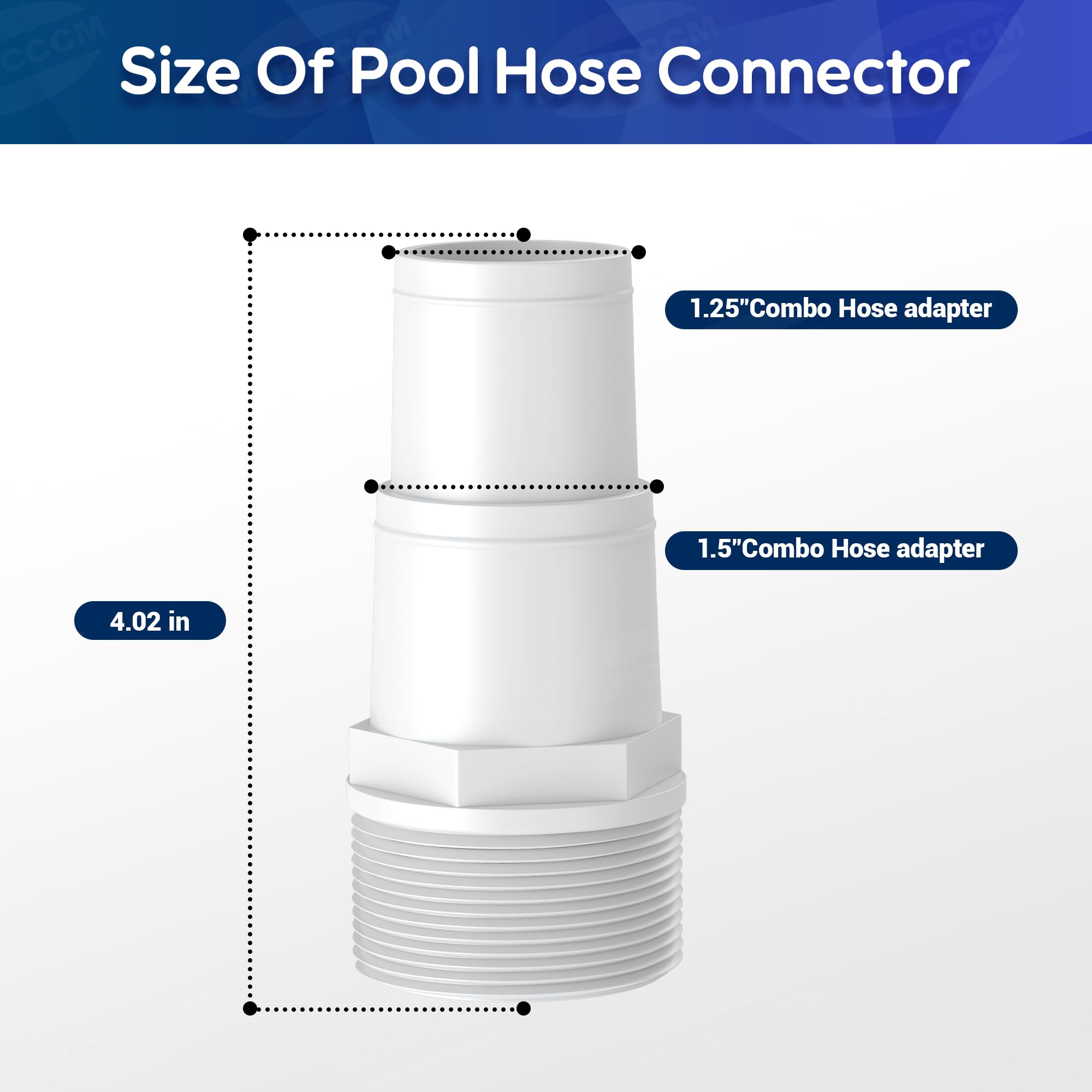 MUSCCCM adapter compatible with Hayward SPX1091Z7 and SPX1091Z4