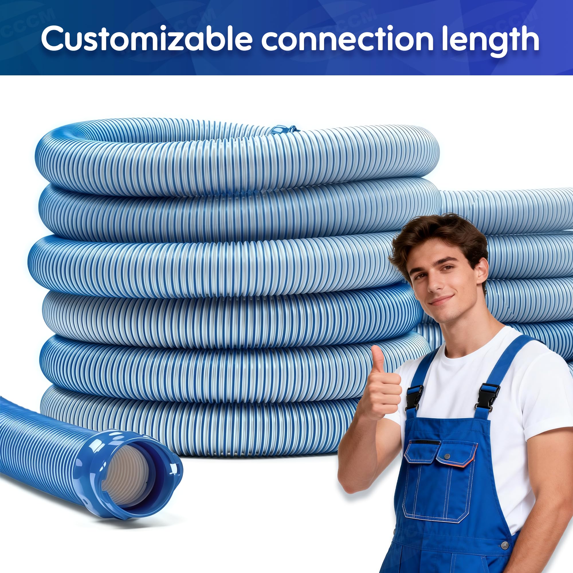 MUSCCCM heavy-duty material resists sun and chemicals.