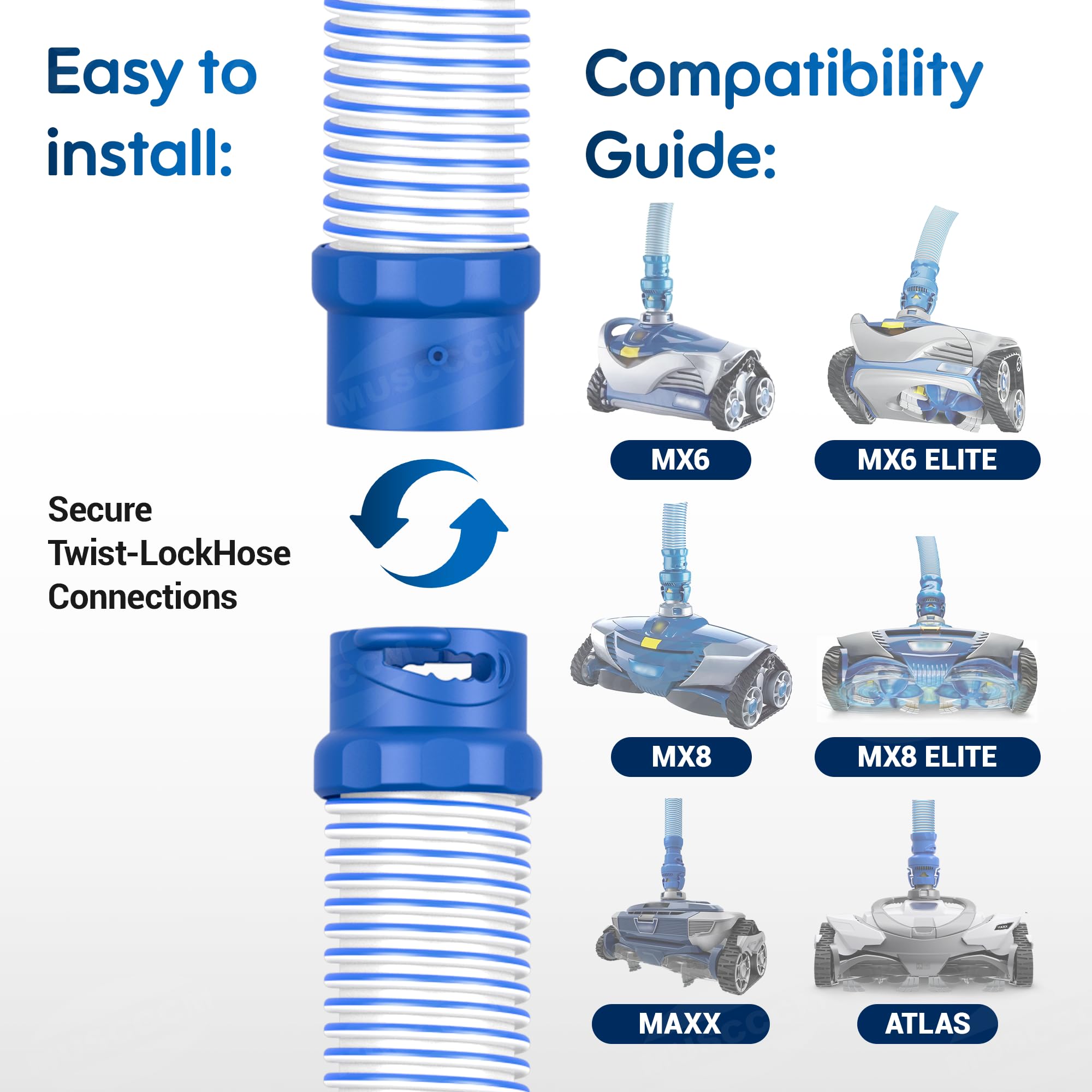 MX6-MX8 compatibility ensures a direct, leak-free fit.