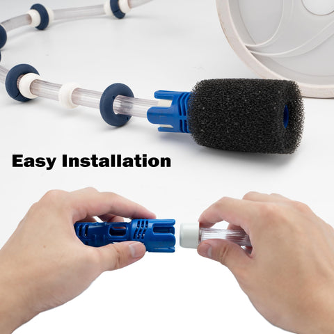 MUSCCCM Polaris 3900 Sport easy-install scrubber for quick replacement.
