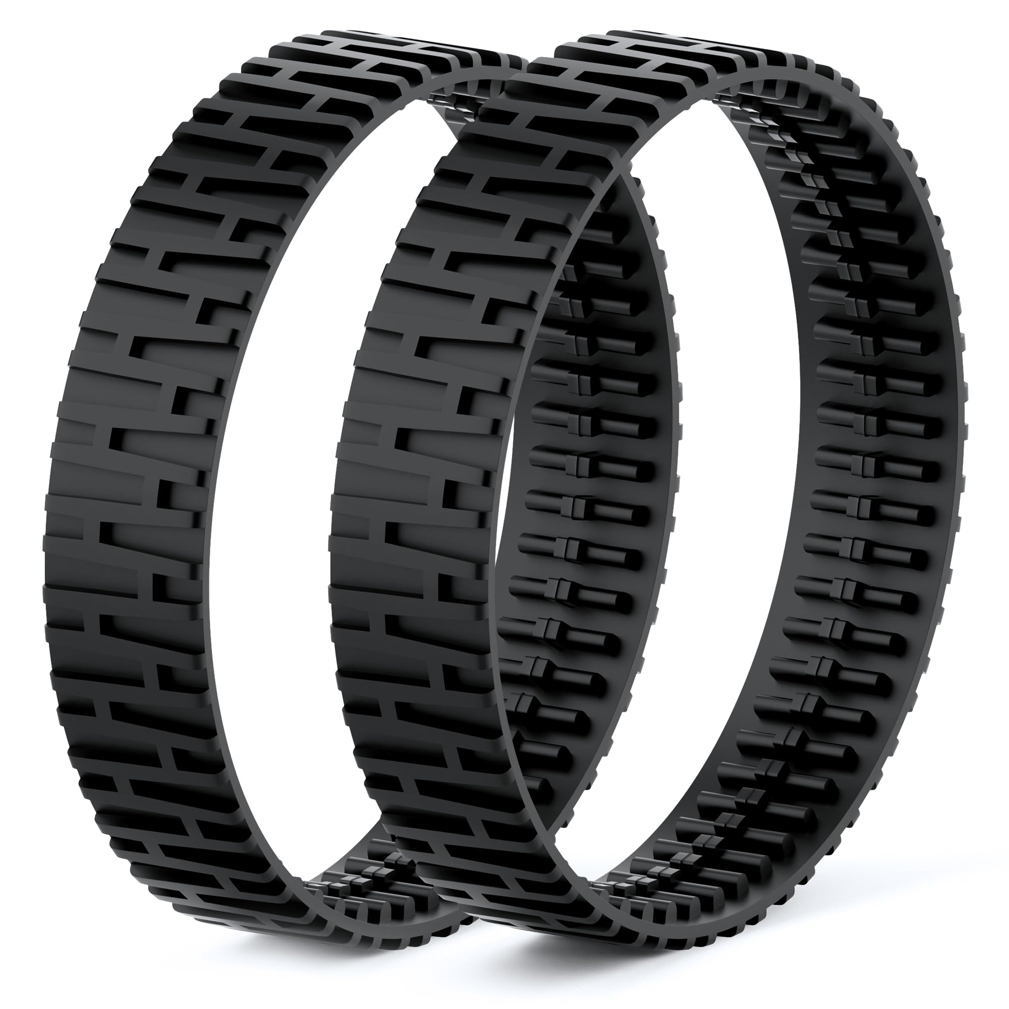 MUSCCCM R0916500 track V2 front view shows rugged durability for long-lasting pool cleaning.