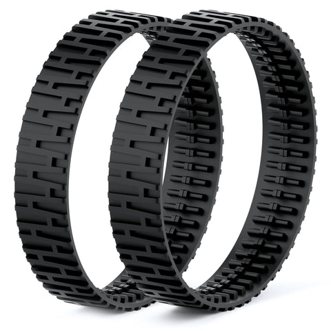 MUSCCCM R0916500 track V2 front view shows rugged durability for long-lasting pool cleaning.