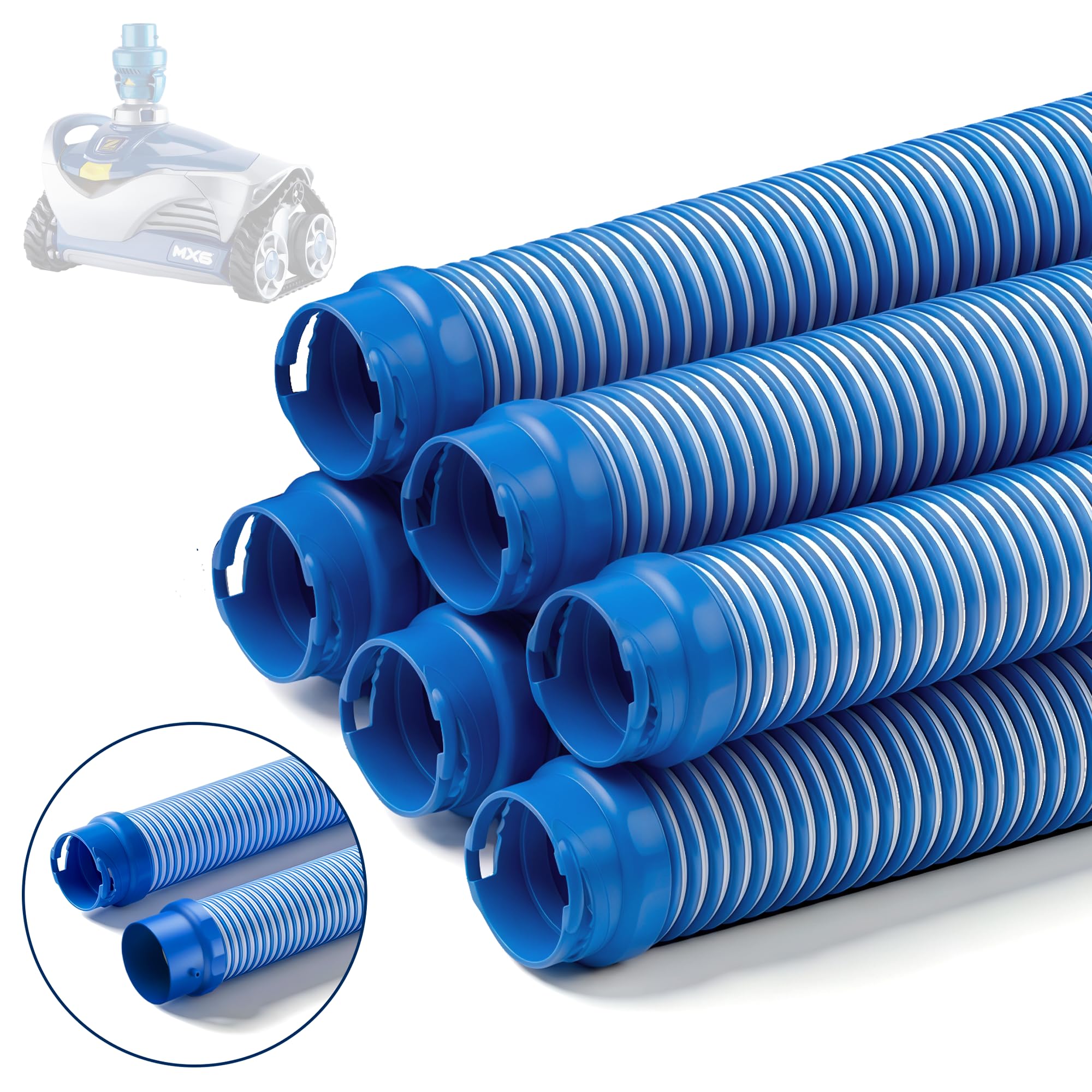 MUSCCCM twist-lock hose connects securely to MX6 and MX8.