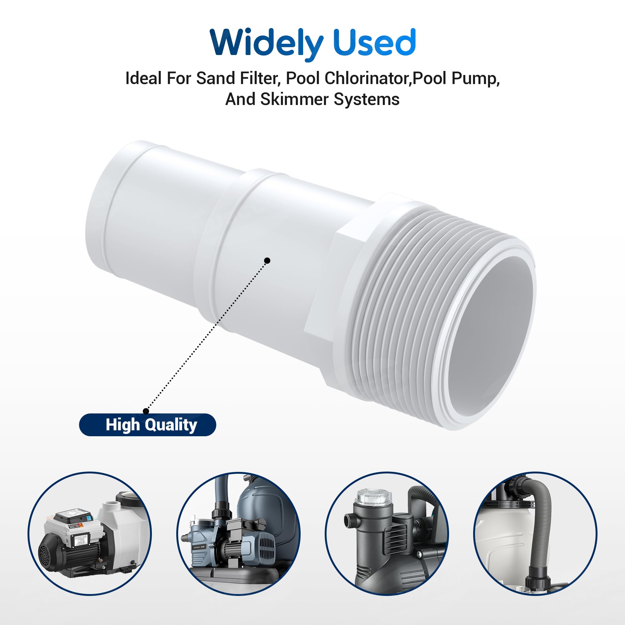 Weather-resistant pool parts designed for outdoor use and lasting performance